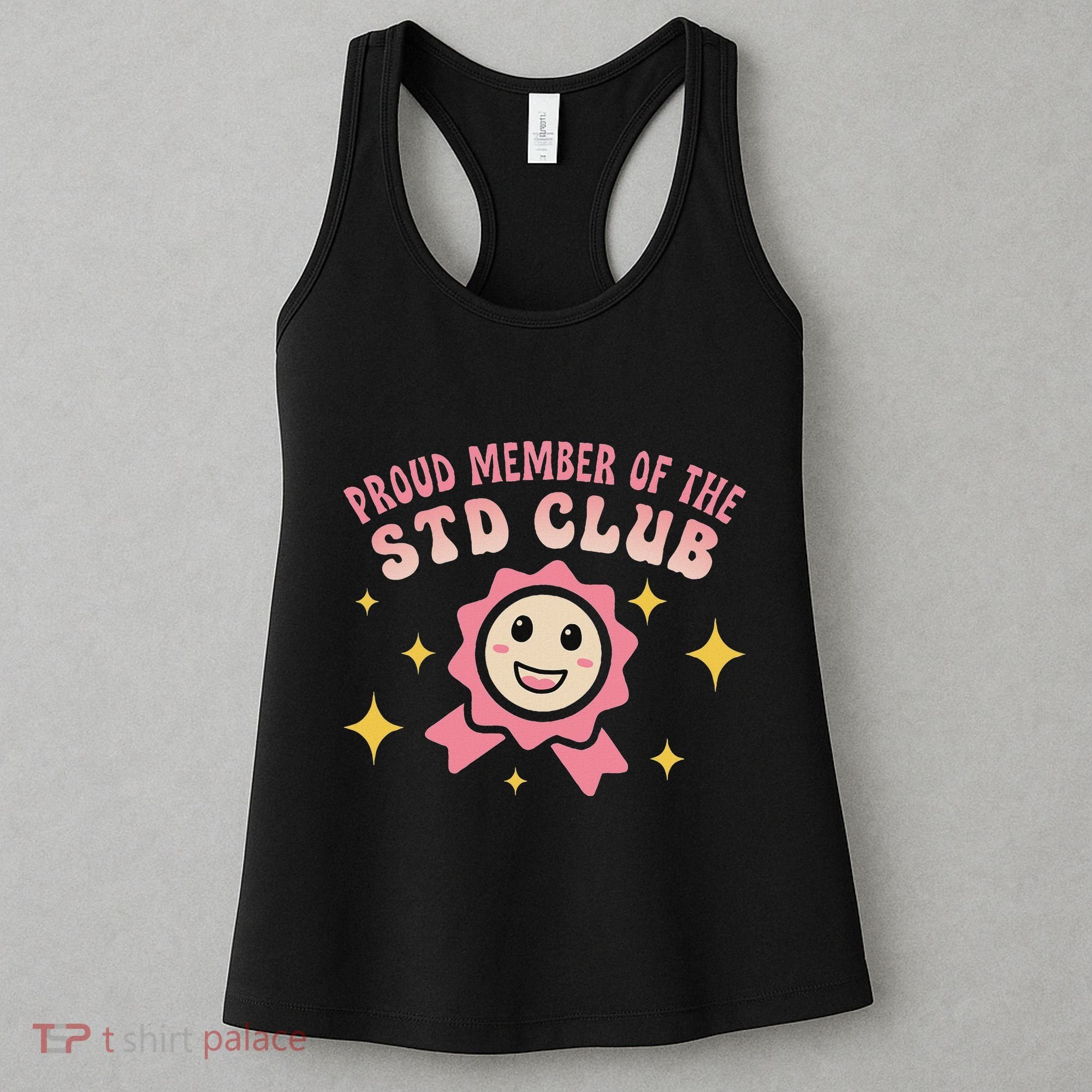 Embarrassing Std Funny Inappropriate Hilarious Women's Tank Top