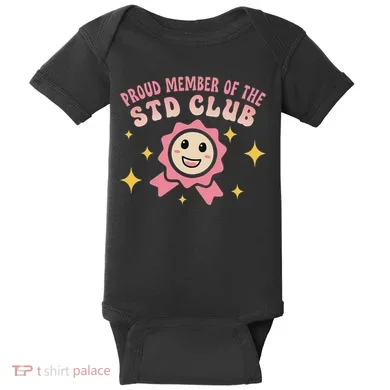 Embarrassing Std Funny Inappropriate Hilarious Baby Bodysuit