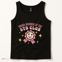Embarrassing Std Funny Inappropriate Hilarious Tank Top thumb 2