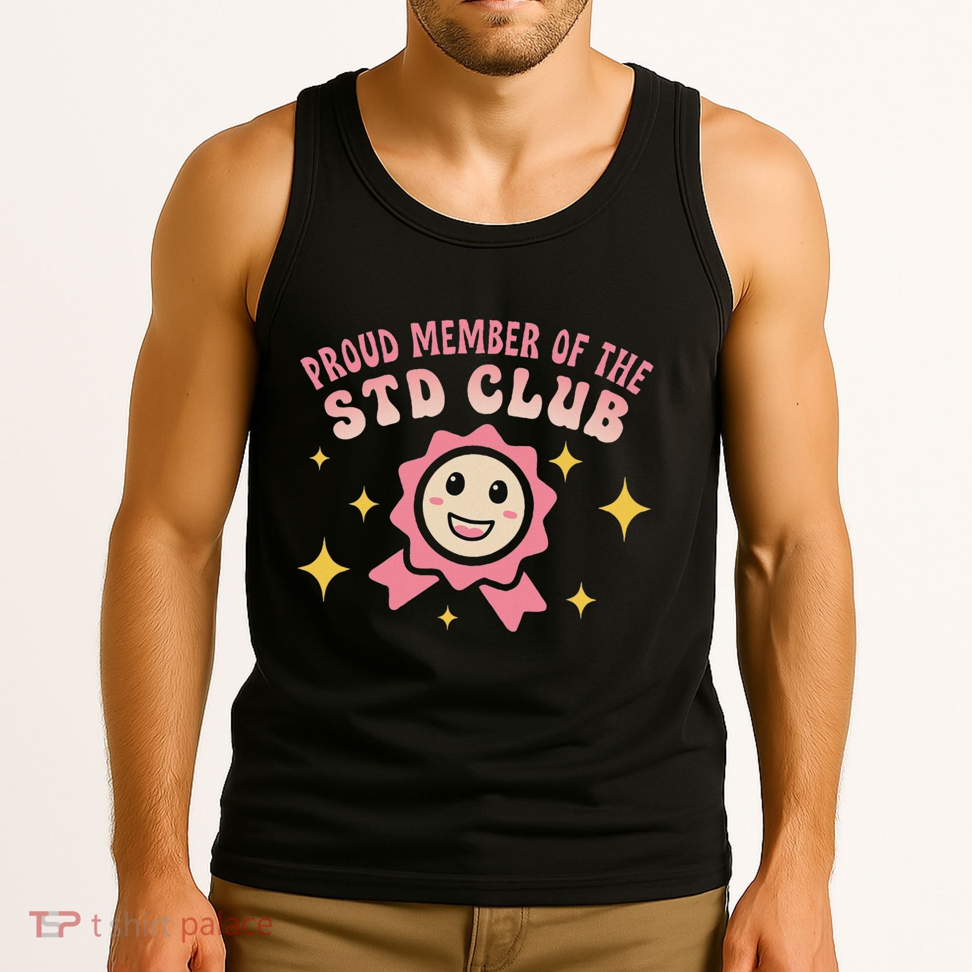 Embarrassing Std Funny Inappropriate Hilarious Tank Top