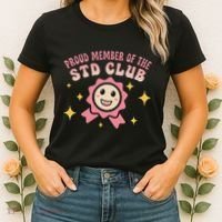 Embarrassing Std Funny Inappropriate Hilarious Women's T-Shirt thumb 2