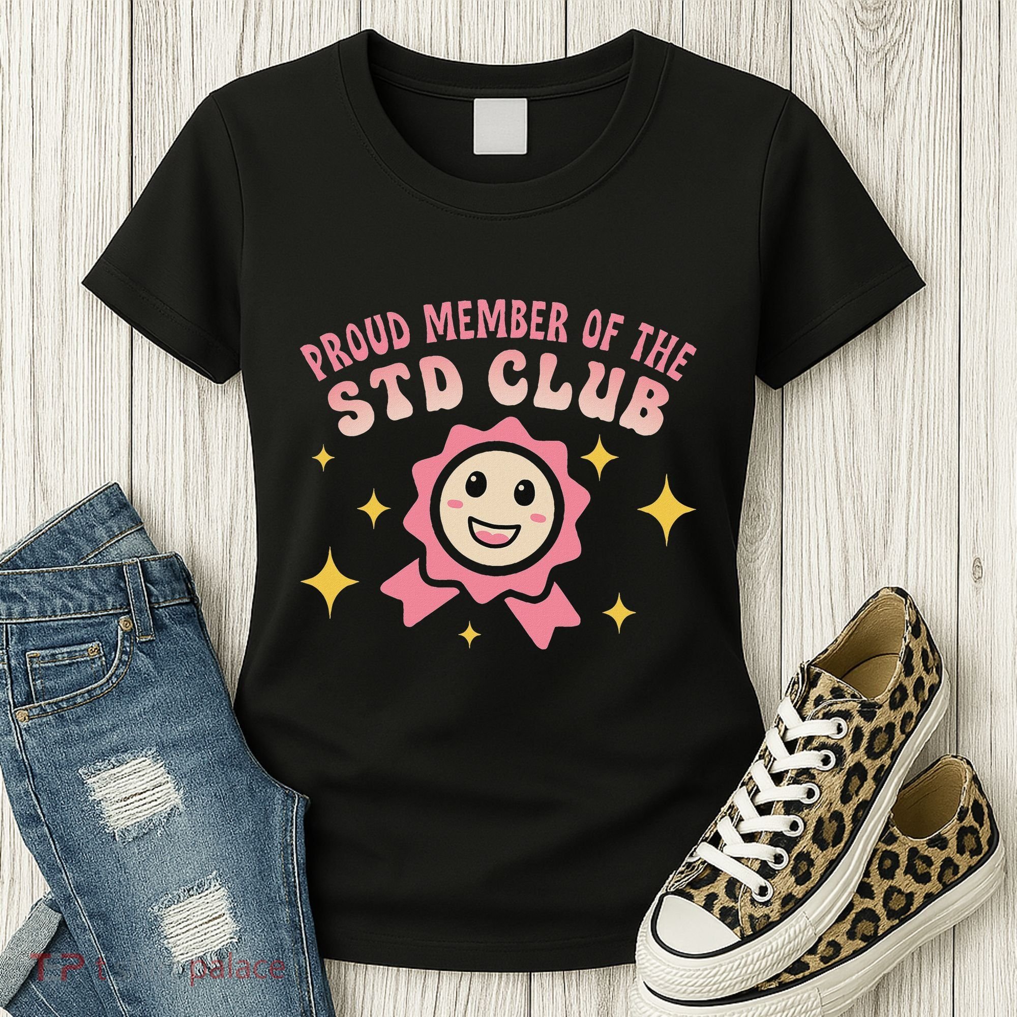 Embarrassing Std Funny Inappropriate Hilarious Women's T-Shirt