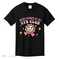 Embarrassing Std Funny Inappropriate Hilarious Kids T-Shirt thumb 0