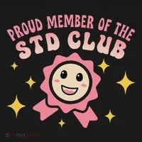 Embarrassing Std Funny Inappropriate Hilarious Kids T-Shirt thumb 4