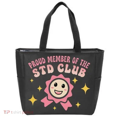 Embarrassing Std Funny Inappropriate Hilarious Tote Bag
