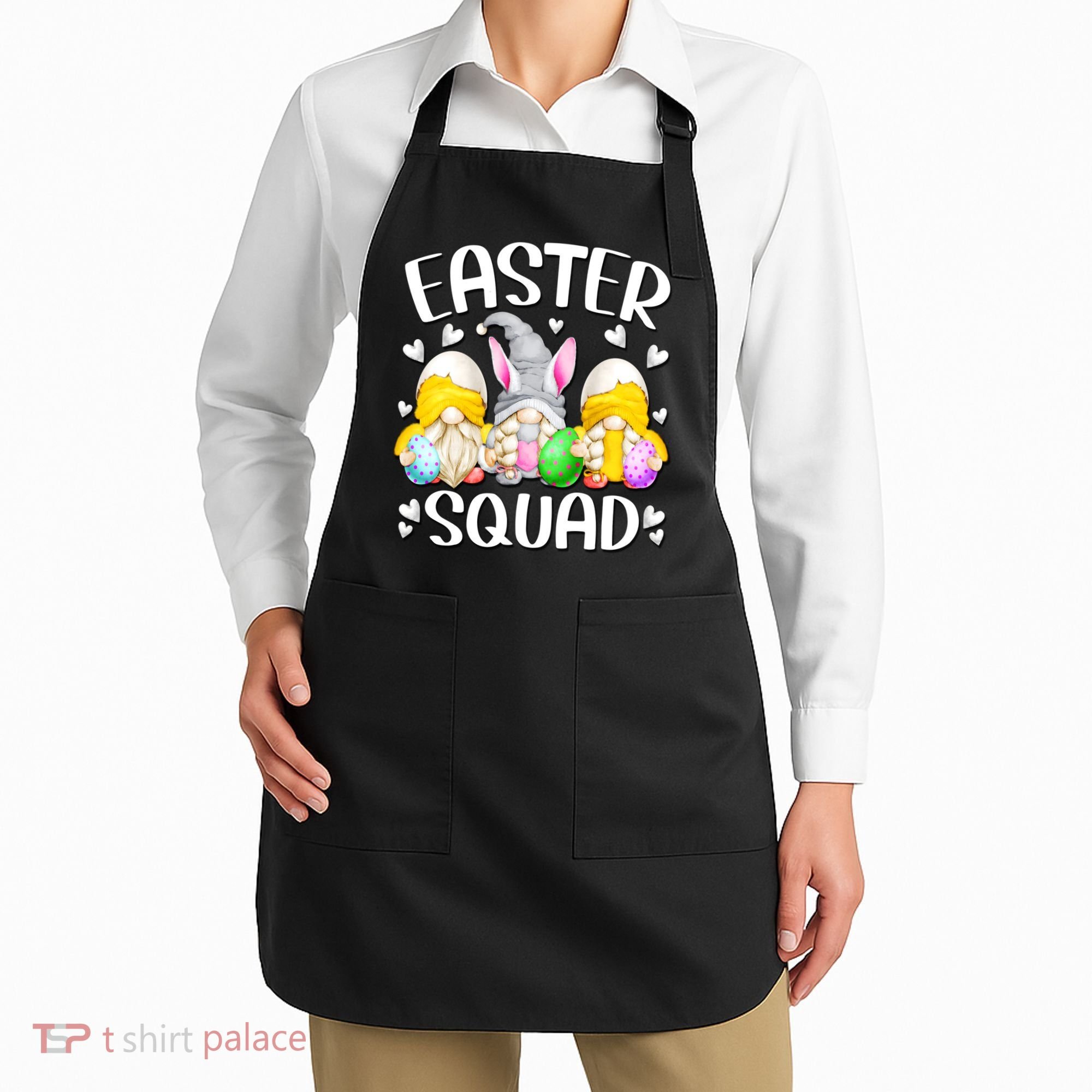 Easter Squad Gnomies Apron