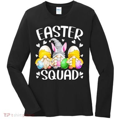 Easter Squad Gnomies Women's Long Sleeve Shirt