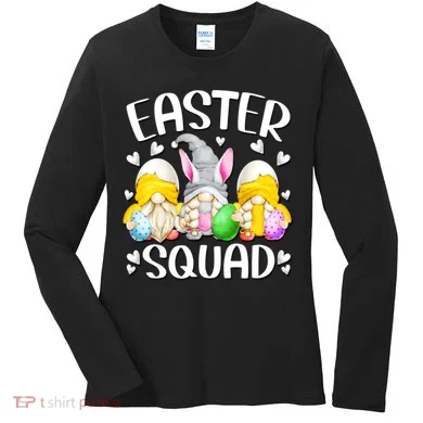 Easter Squad Gnomies Women's Long Sleeve Shirt