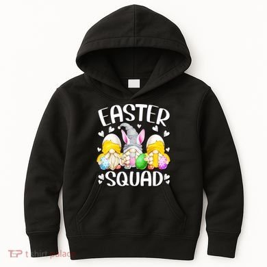 Easter Squad Gnomies Kids Hoodie