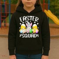 Easter Squad Gnomies Kids Hoodie thumb 3