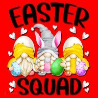 Easter Squad Gnomies Santa Hat thumb 1