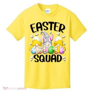 Easter Squad Gnomies Kids T-Shirt