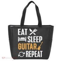 Eat Sleep Guitar Repeat Tshirt For Guitar Lovers Tote Bag thumb 0