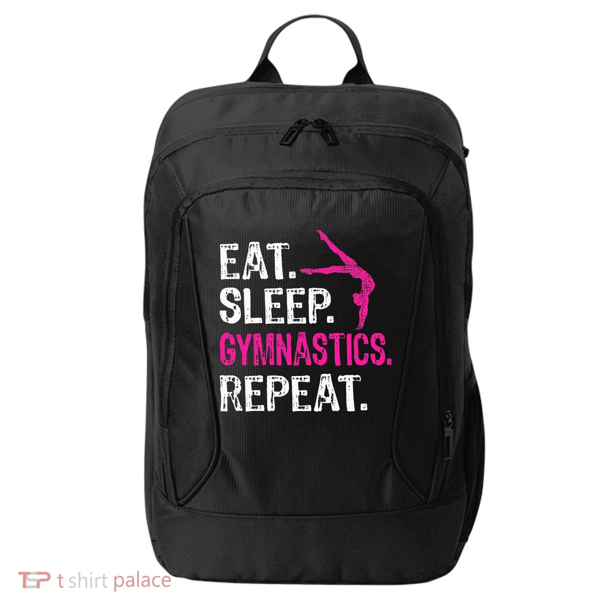 Eat Sleep Gymnastics Repeat Gymnastics Player City Backpack