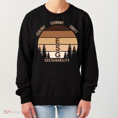 Environment Social Governance Retro ESG Women's Sweatshirt