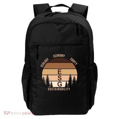 Environment Social Governance Retro ESG Backpack