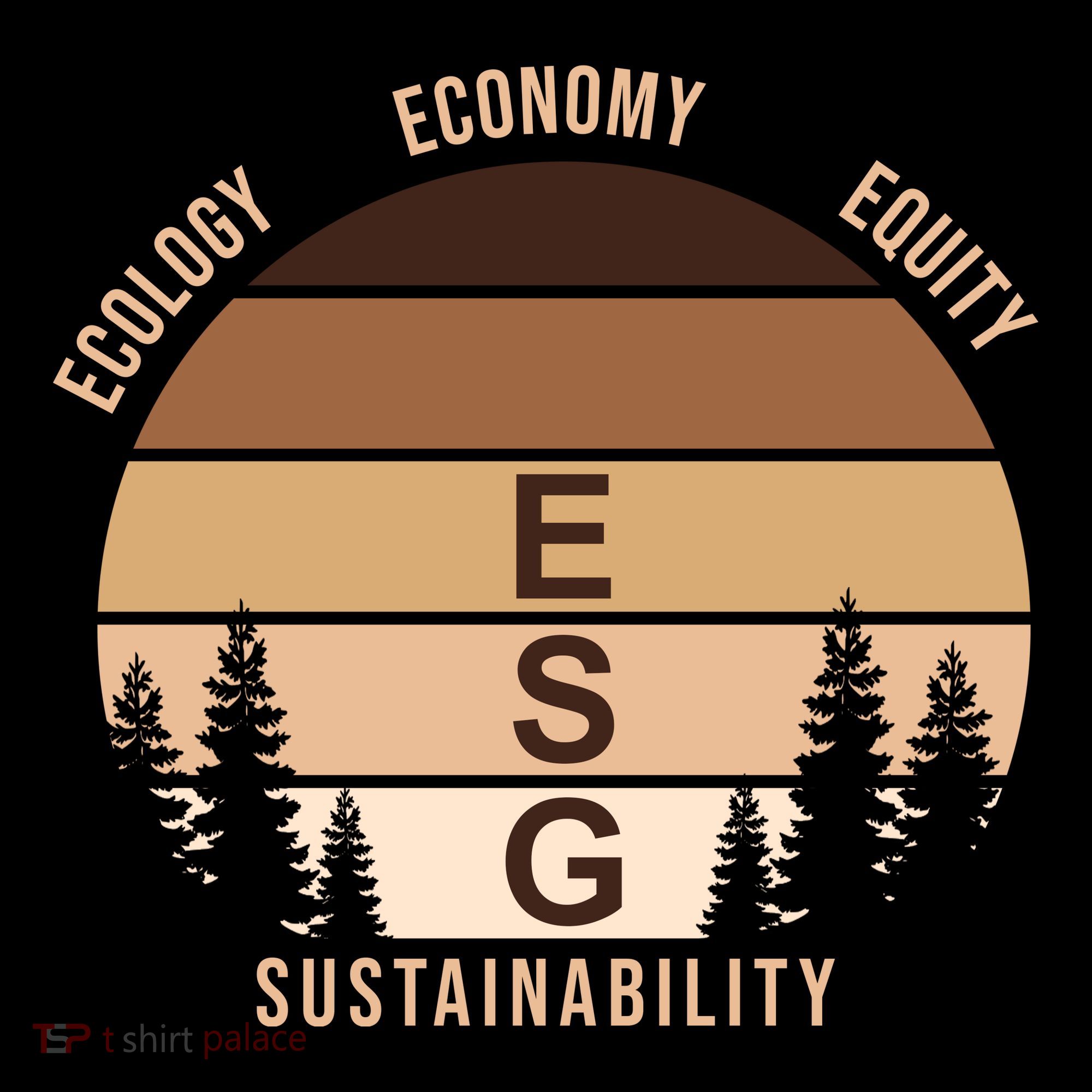 Environment Social Governance Retro ESG Toddler Hoodie