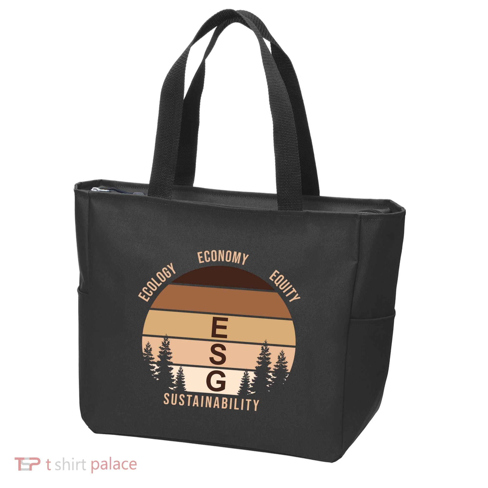 Environment Social Governance Retro ESG Tote Bag