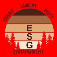 Environment Social Governance Retro ESG Santa Hat thumb 1
