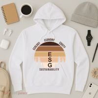 Environment Social Governance Retro ESG Hoodie thumb 3