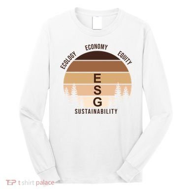 Environment Social Governance Retro ESG Long Sleeve Shirt