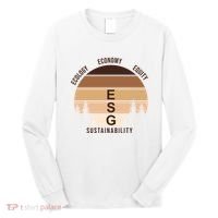 Environment Social Governance Retro ESG Long Sleeve Shirt thumb 0