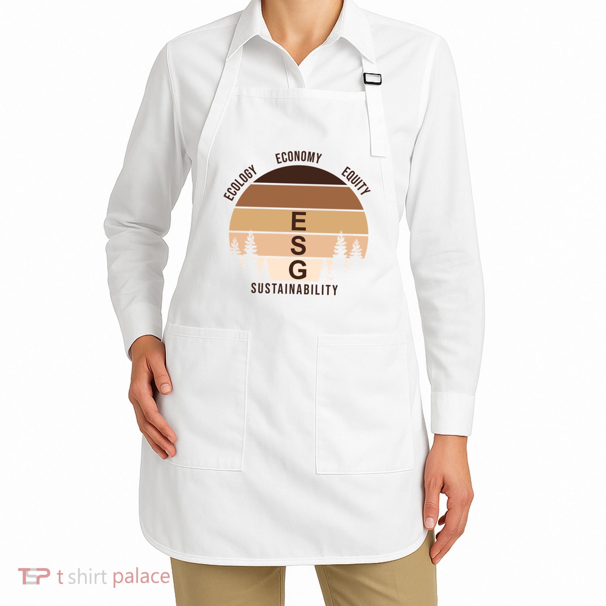 Environment Social Governance Retro ESG Apron
