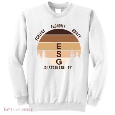 Environment Social Governance Retro ESG Sweatshirt