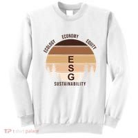 Environment Social Governance Retro ESG Sweatshirt thumb 0