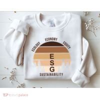 Environment Social Governance Retro ESG Sweatshirt thumb 2