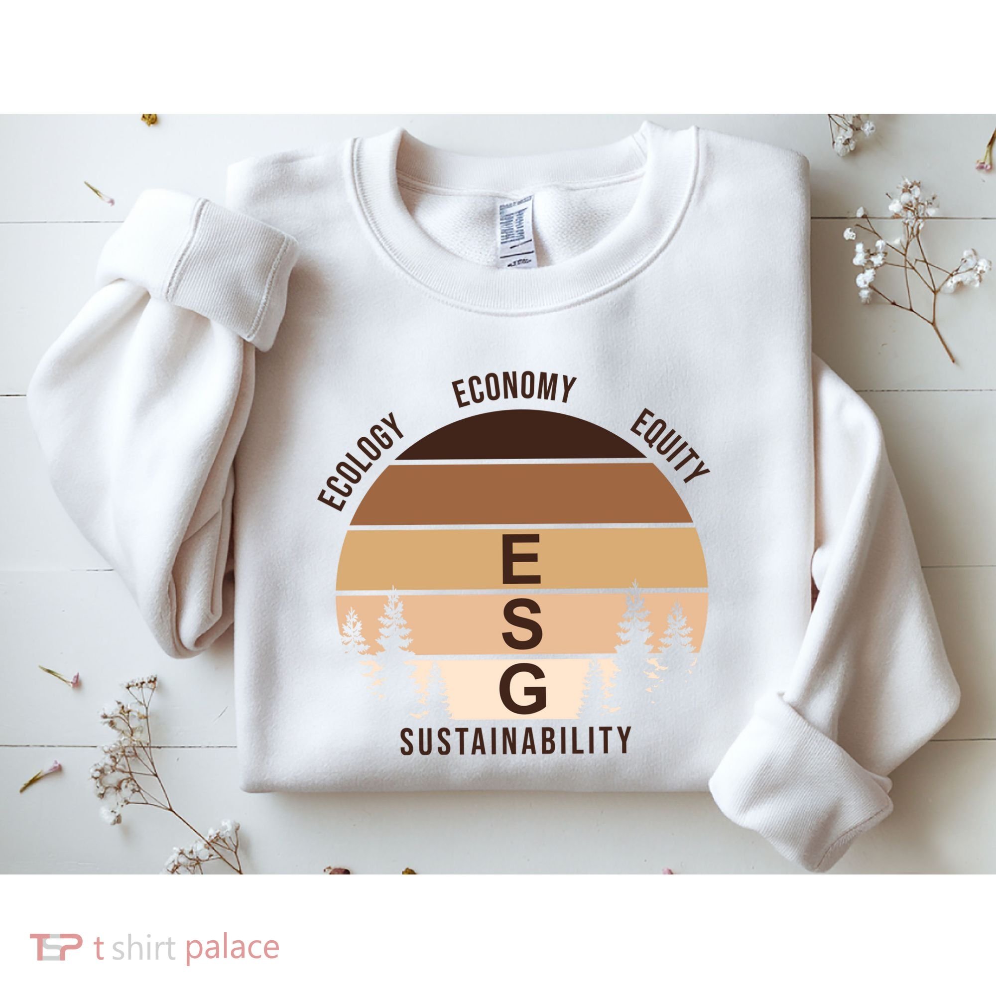 Environment Social Governance Retro ESG Sweatshirt
