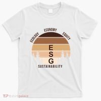 Environment Social Governance Retro ESG T-Shirt thumb 0