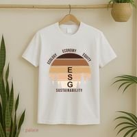 Environment Social Governance Retro ESG T-Shirt thumb 2