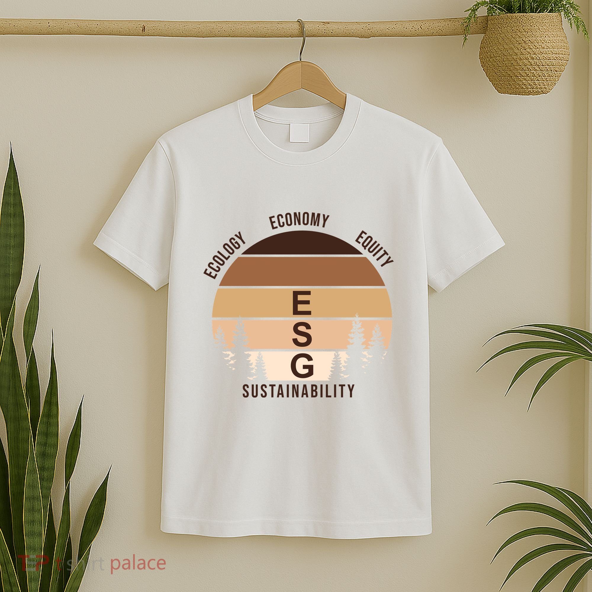 Environment Social Governance Retro ESG T-Shirt