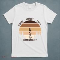Environment Social Governance Retro ESG T-Shirt thumb 5