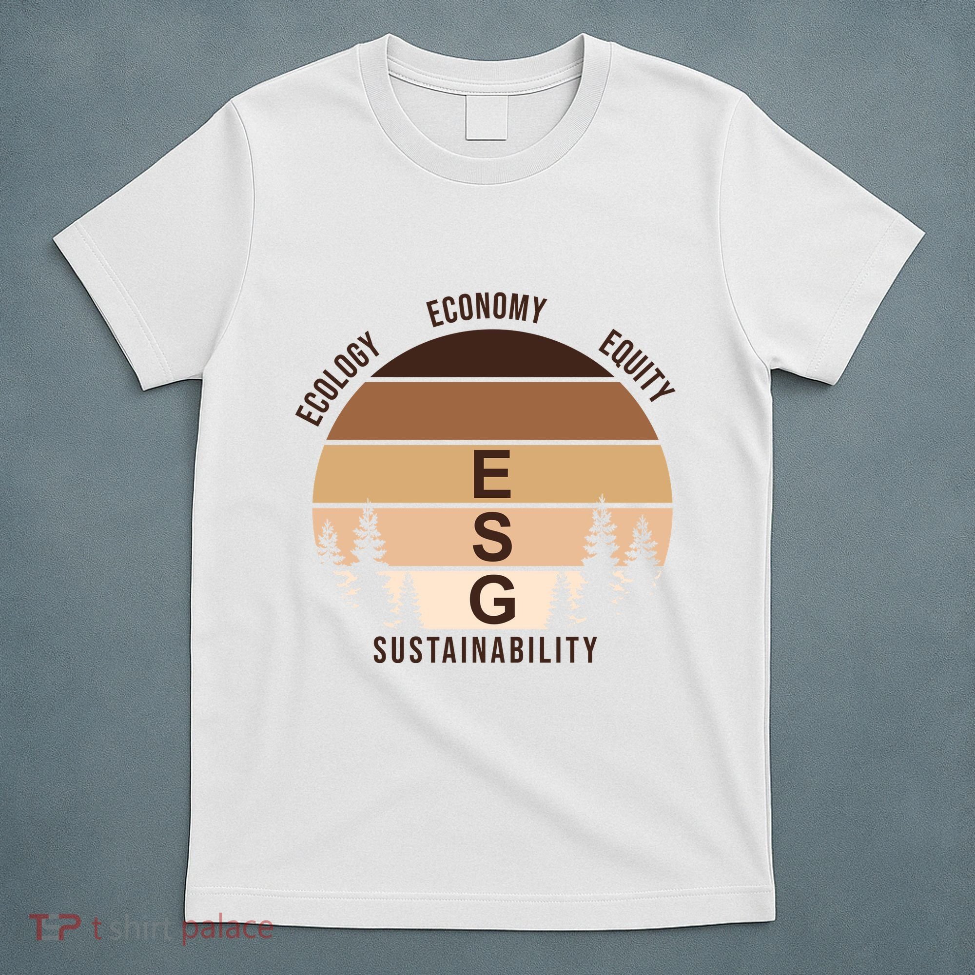 Environment Social Governance Retro ESG T-Shirt