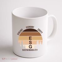 Environment Social Governance Retro ESG Coffee Mug thumb 1