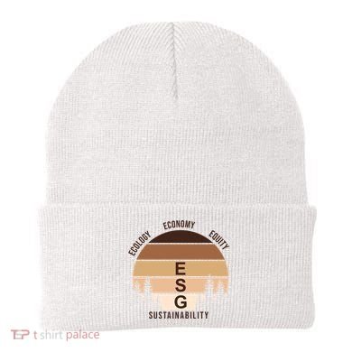 Environment Social Governance Retro ESG Beanie