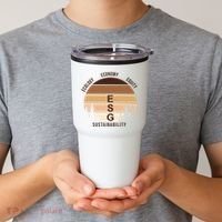 Environment Social Governance Retro ESG Tumbler thumb 2