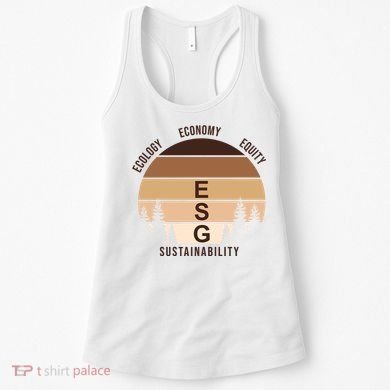 Environment Social Governance Retro ESG Women's Tank Top