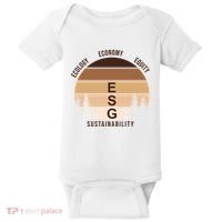 Environment Social Governance Retro ESG Baby Bodysuit thumb 0