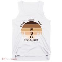 Environment Social Governance Retro ESG Tank Top thumb 0