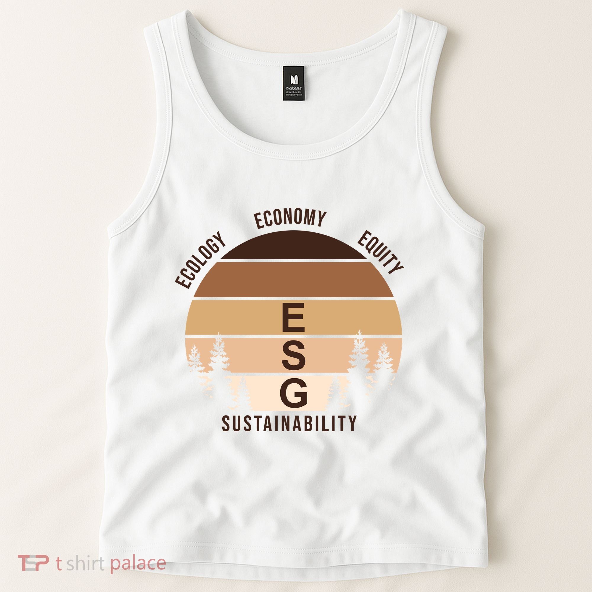 Environment Social Governance Retro ESG Tank Top
