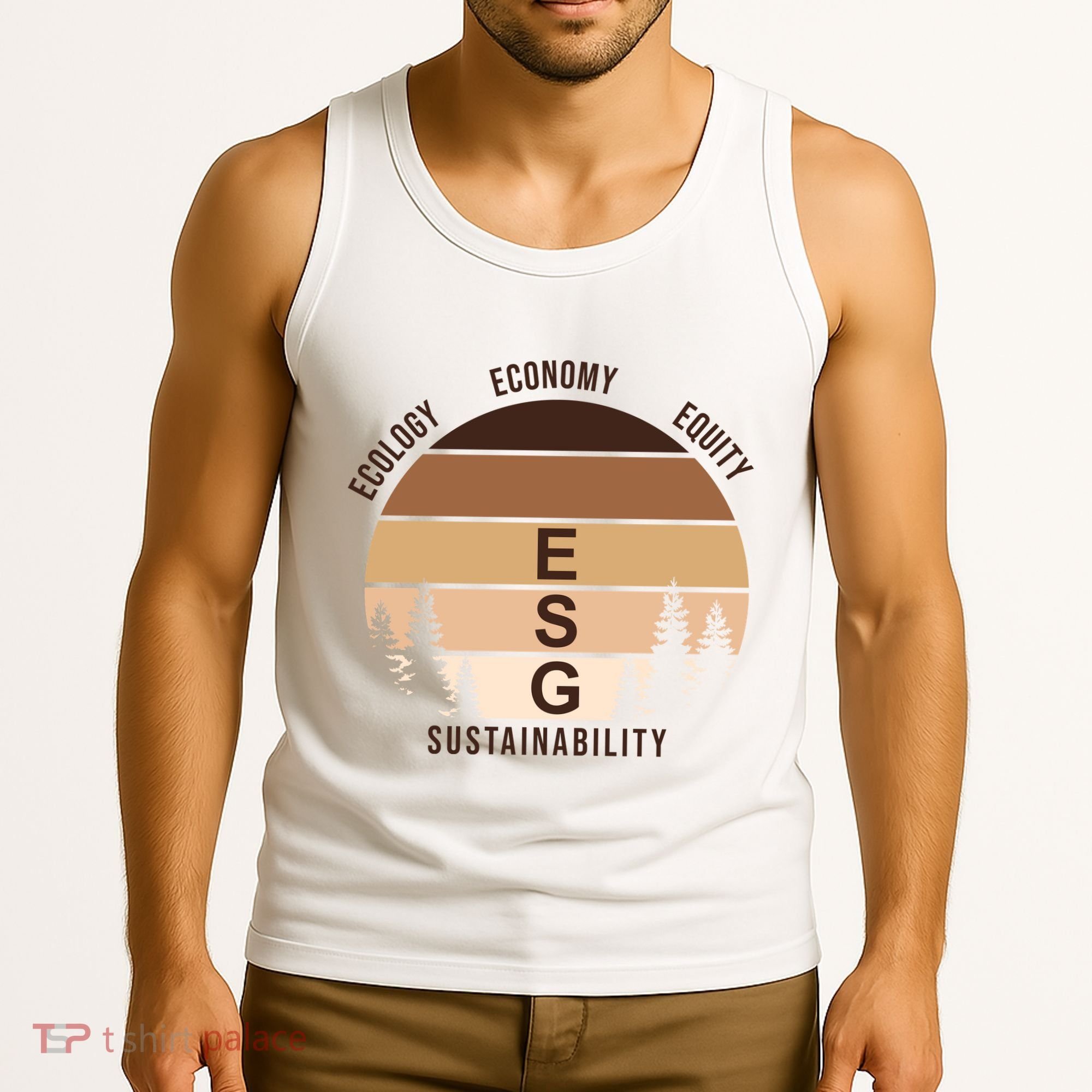 Environment Social Governance Retro ESG Tank Top