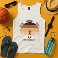 Environment Social Governance Retro ESG Tank Top thumb 4