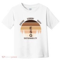 Environment Social Governance Retro ESG Toddler T-Shirt thumb 0