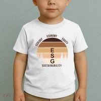 Environment Social Governance Retro ESG Toddler T-Shirt thumb 2