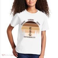 Environment Social Governance Retro ESG Kids T-Shirt thumb 2