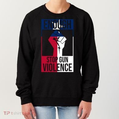 Enough Stop Gun Violence Texas Fist Women's Sweatshirt