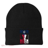 Enough Stop Gun Violence Texas Fist Beanie thumb 0